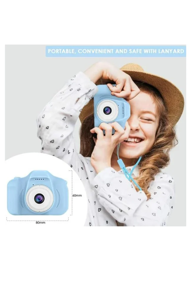 Kids Digital Camera – HD Mini Camera for Children with 2.0 Inch Screen