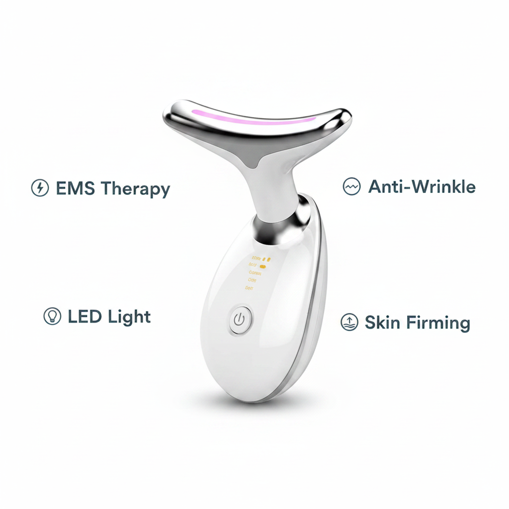 Neck Face Massager, Firming Wrinkle Removal Tool