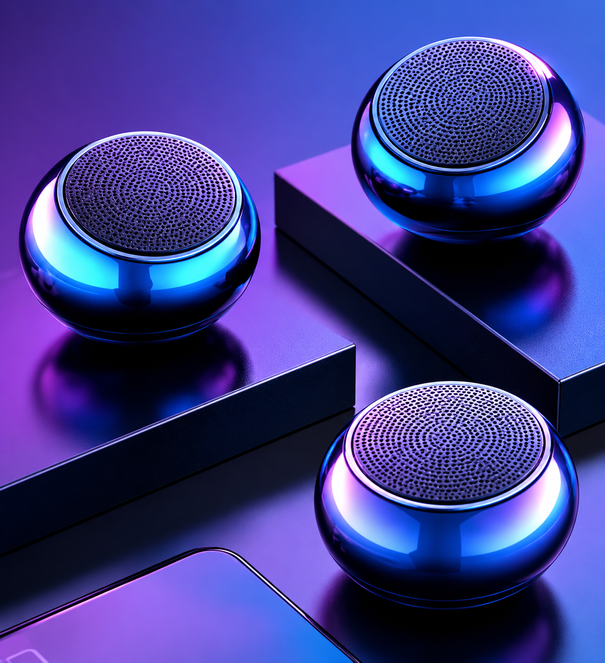 Mini Bluetooth Speaker - Universal Compatibility (iOS, Android, Tablet, PC, Laptop)