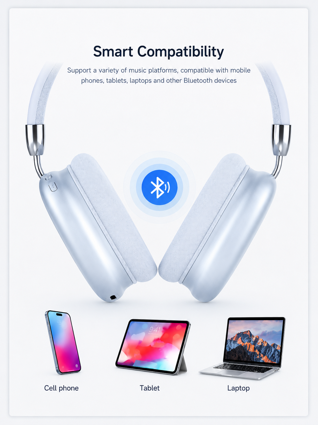 P9 Wireless Bluetooth Headphones