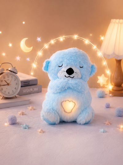 Dreamy Glow Bear – Musical Breathing Plush Night Light for Babies (0-2 Years)