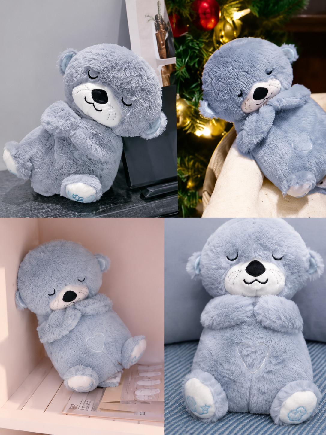 Dreamy Glow Bear – Musical Breathing Plush Night Light for Babies (0-2 Years)