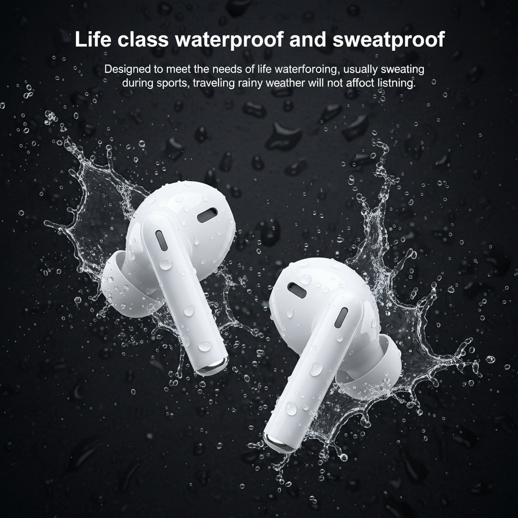 Waterproof TWS Earbuds